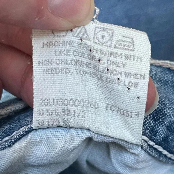 WRG jeans co Carpenter Baggy Wide Fit Blue Jeans 38 x 32 - Picture 14 of 14